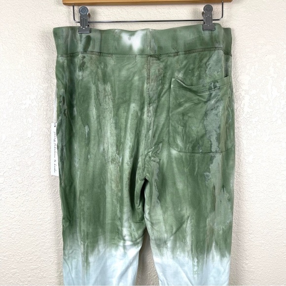 Young Fabulous & Broke Green Dip Tie Dye Joggers Size Large‎ Women - Picture 6 of 13